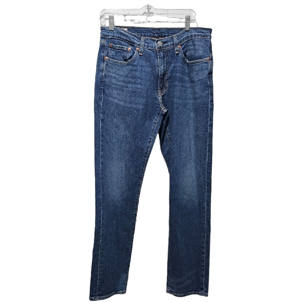 Mens Levi's 514 Blue Jeans